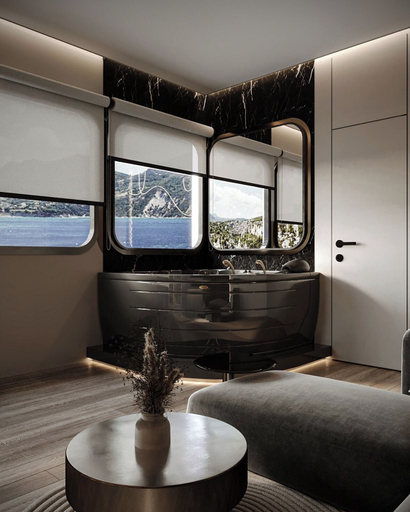 Bathroom, Hathour Nile Cruise, Zamalik