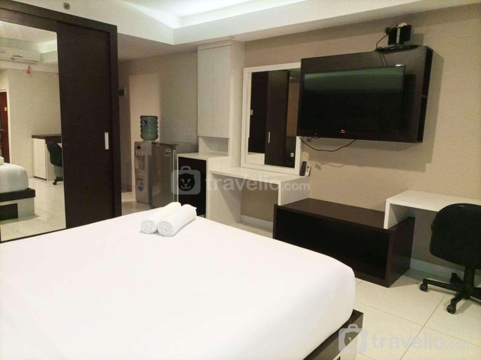Bedroom, Luxurious Studio Mataram City Apartmen By Travelio, Sleman