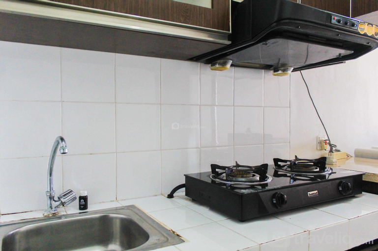 Dining Room 2, Comfy 2BR at Park View Condominium By Travelio, Depok