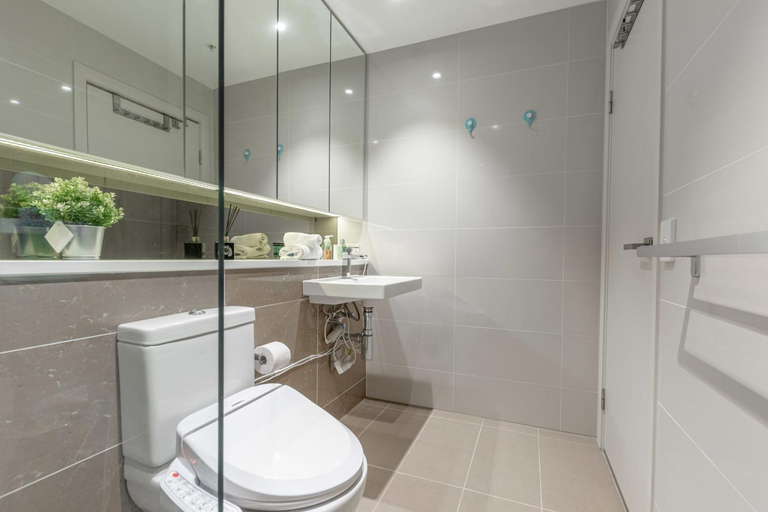 Bedroom 2, Cosy minimalism 2BD Apt near Sydney Olympic Park, Auburn