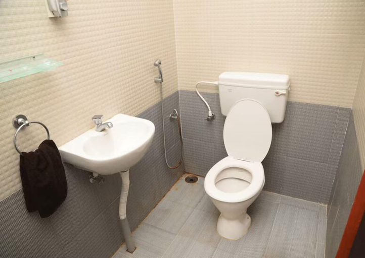 Bathroom 3, Viruksham Homestay, Thanjavur