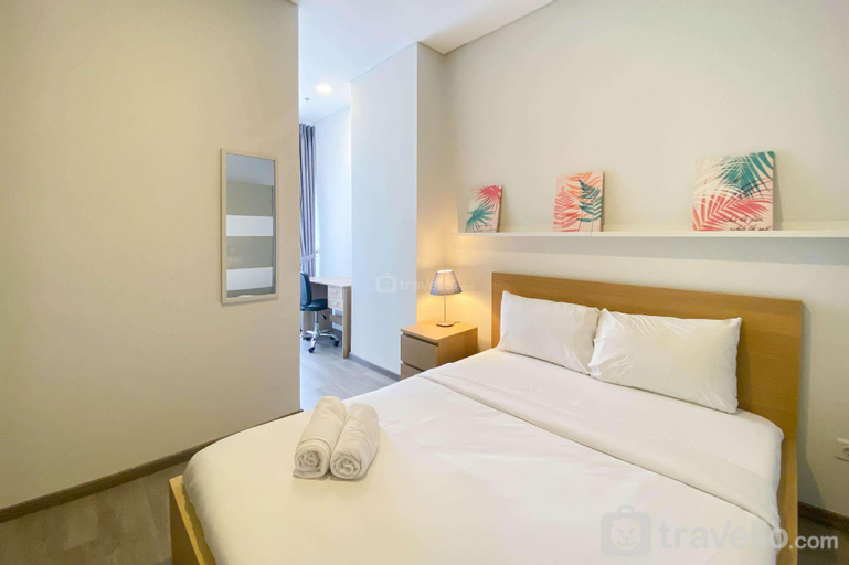 Bedroom 2, SpaciousElegant 3BR at Sudirman Suites By Travelio, Central Jakarta