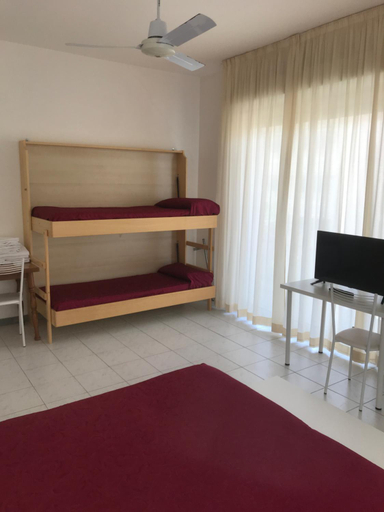 Bedroom 2, Hotel Rivamare Room only and free coffee room, Ravenna