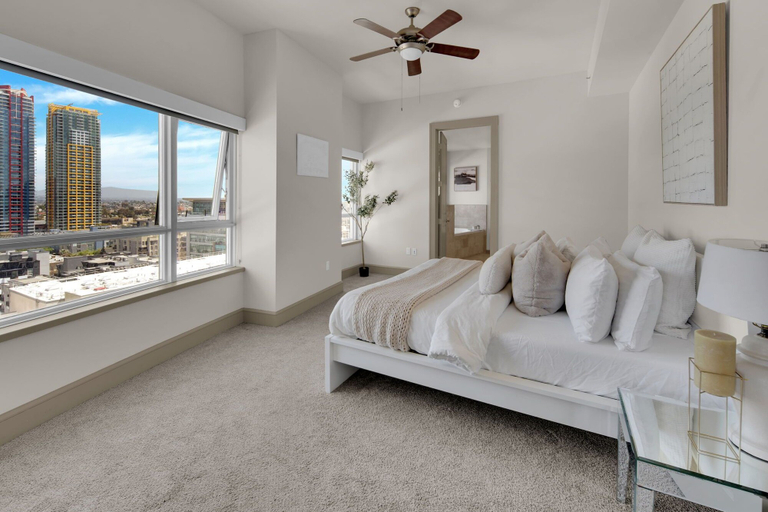 Bedroom 2, East Village Luxe Stays, San Diego