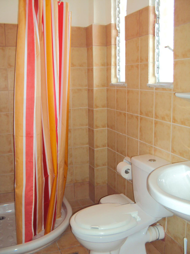 Bathroom 2, Galini Studios and Apartments, Ionian Islands