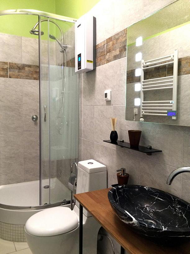 Bathroom 3, 3 Apfel Design Apartments, Essen
