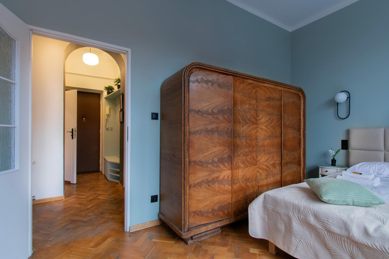 Bedroom 2, Central Apartments Warszawska Street, Kraków City
