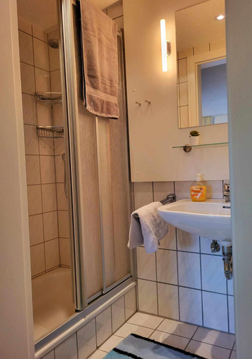Bathroom 1, Pension Kricklsage, Freyung-Grafenau
