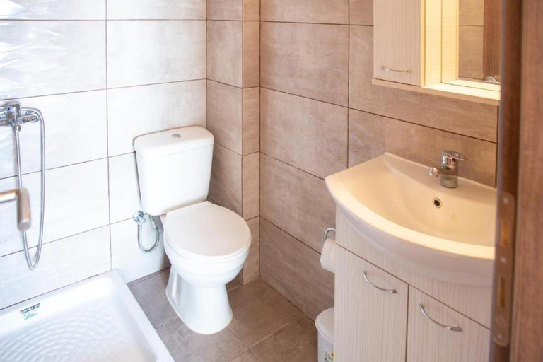 Shower, Despinas Seafront Apartments,Haraki, South Aegean