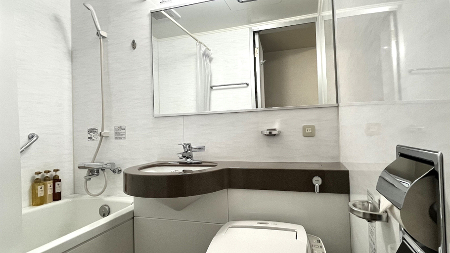 Bathroom 3, Hotel Alpha-One Kurashiki, Kurashiki