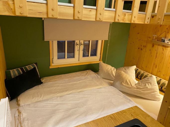 Bedroom 2, Tiny House Ahse im PIER9 Tiny House Hotel, Hamm