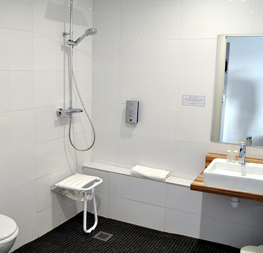 Bathroom, Logis hotel restaurant la Haute Foret, Loire-Atlantique