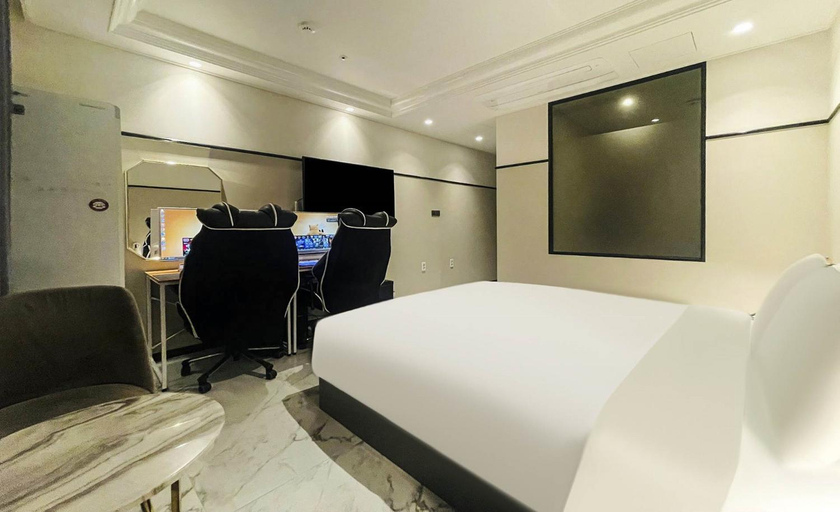Bedroom 3, Yangsan Seochang Brown Dot Hotel, Yangsan