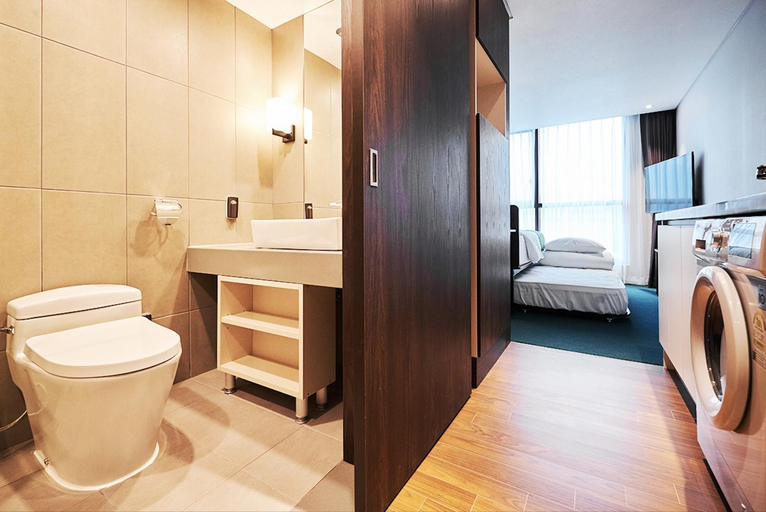 Bathroom 3, Jeju Pureun Hotel , Seogwipo