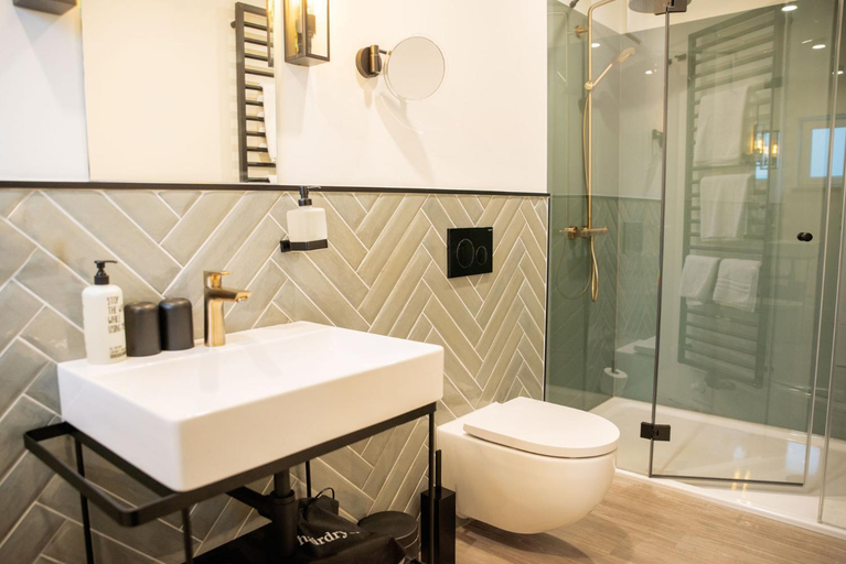 Bathroom, Boutique Hotel Gezeiten SPO, Nordfriesland