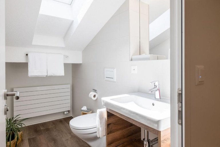 Bathroom 4, Hotel Zur Traube, Brig