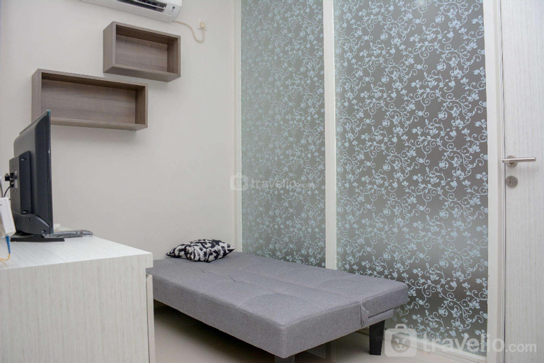 Bedroom 3, Homey 1BR at Atlanta Residences Apt By Travelio, Depok