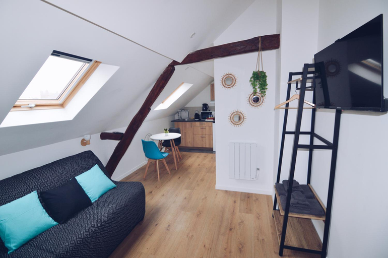 Bedroom 2, Studios Lsquare Residence AFPA, Vienne