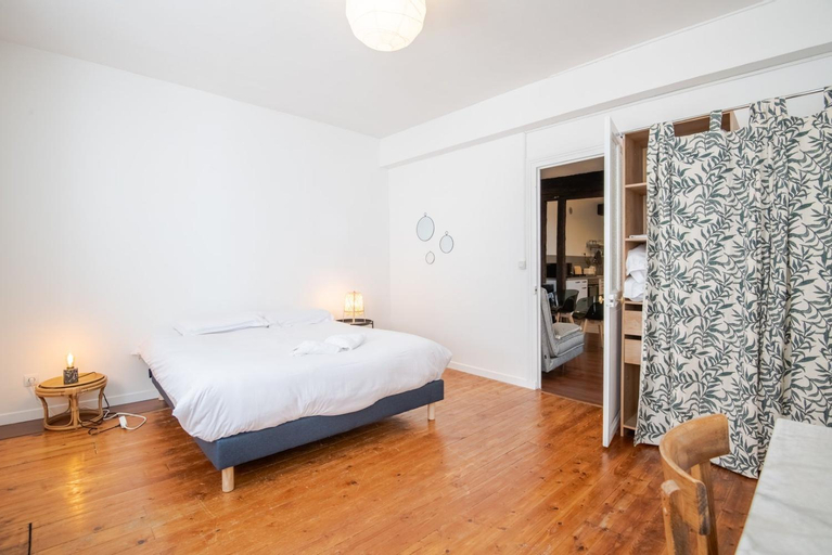 Bedroom 1, Follow the arrow - Nice flat in the city center, Indre-et-Loire