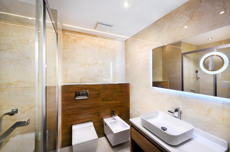 Bathroom, Hotel Akvamarin, Ružomberok