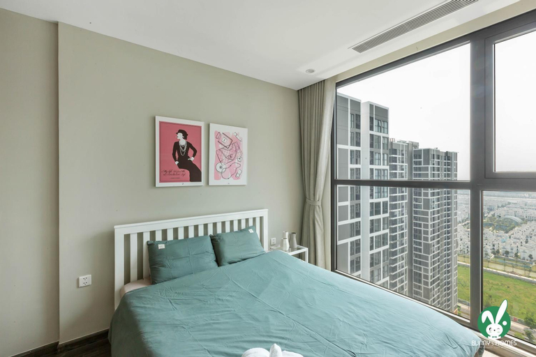 Bedroom 3, Bunnys Homes - Managed by WiWi - Vinhomes Ocean Park, Gia Lâm