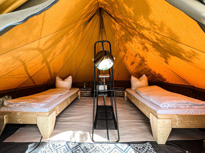 Bedroom 2, raus und gut Glamping am Grabendorfer See, Spree-Neiße