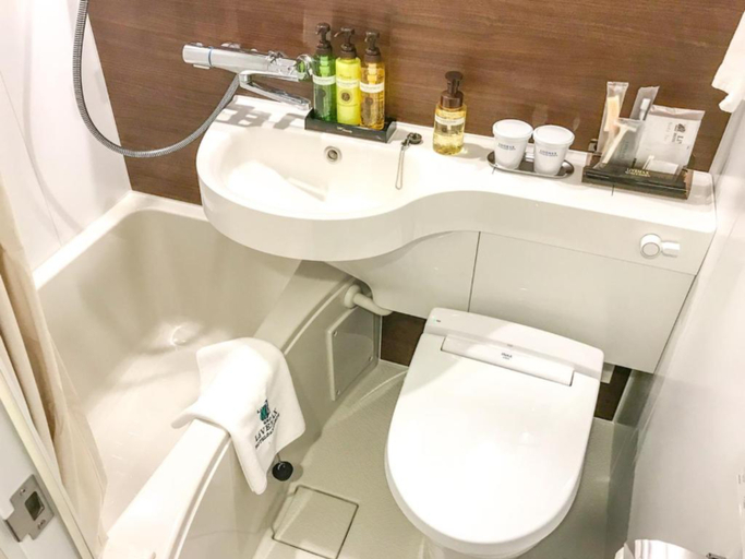 Bathroom 4, Hotel Livemax Toyama, Toyama