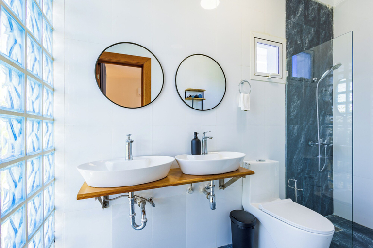 Bathroom 4, 3-BR Villa with Pool & Rooftop Jacuzzi, Salvaleon de Higuey