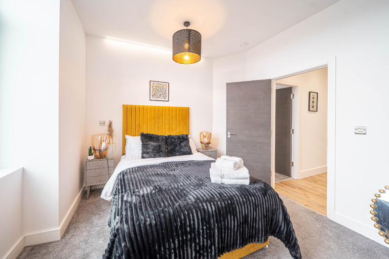 Bedroom 2, Hayy ApartHotels Stanley Mills, Kirklees