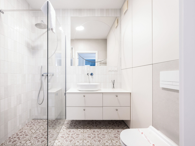 Bathroom, RentPlanet - Apartament Barańczaka, Poznań City