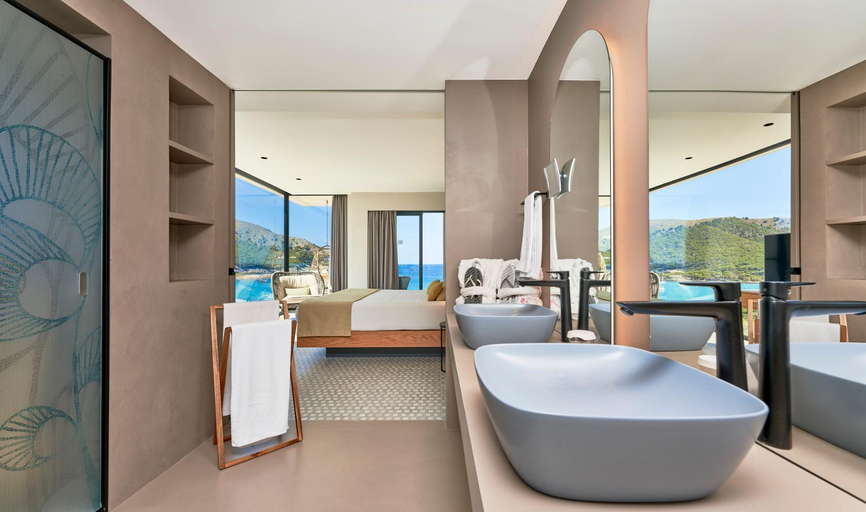 Bathroom 5, Hotel & Spa S'entrador Playa, Baleares