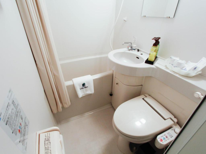 Bathroom 5, HOTEL LiVEMAX BUDGET HAMAMATSU EKIMAE, Hamamatsu