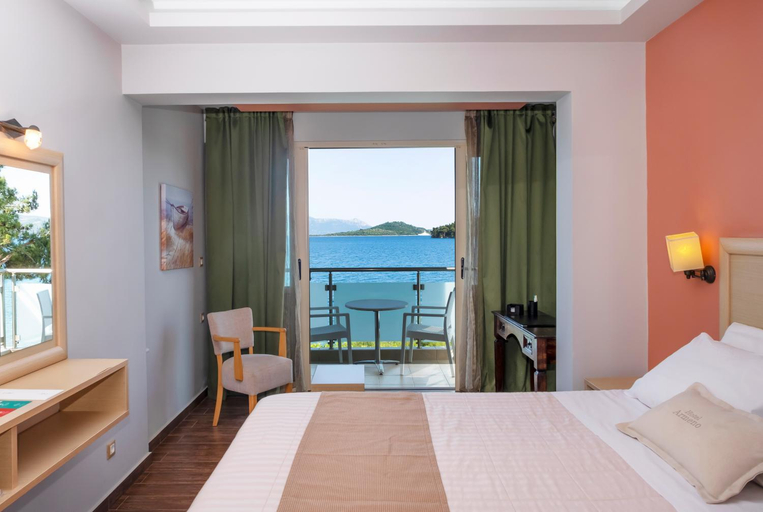 Bedroom 2, Armeno beach hotel, Ionian Islands
