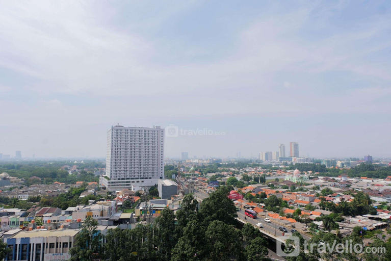 Exterior & Views, Twin Bed Studio Room Annora Living Apt By Travelio, Tangerang