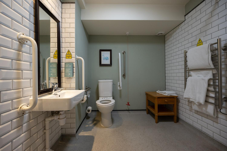 Bathroom 4, St Leonards Hotel, Dorset