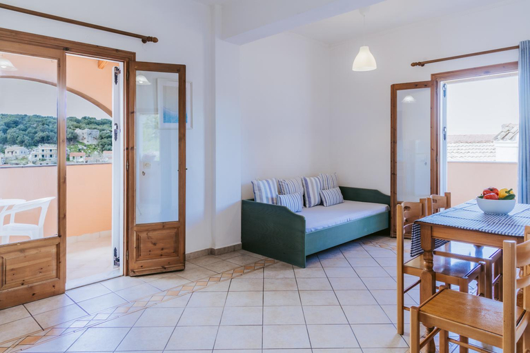 Bedroom 2, Porto Kassiopi Apartments, Ionian Islands