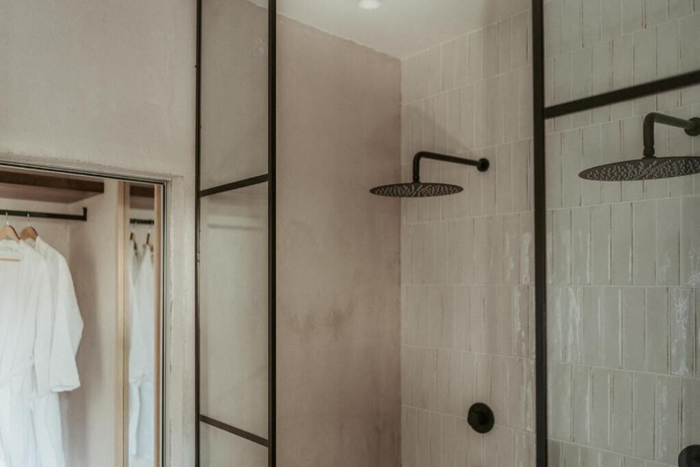 Bathroom, Pure Beachfront Villa with pool, Central Macedonia