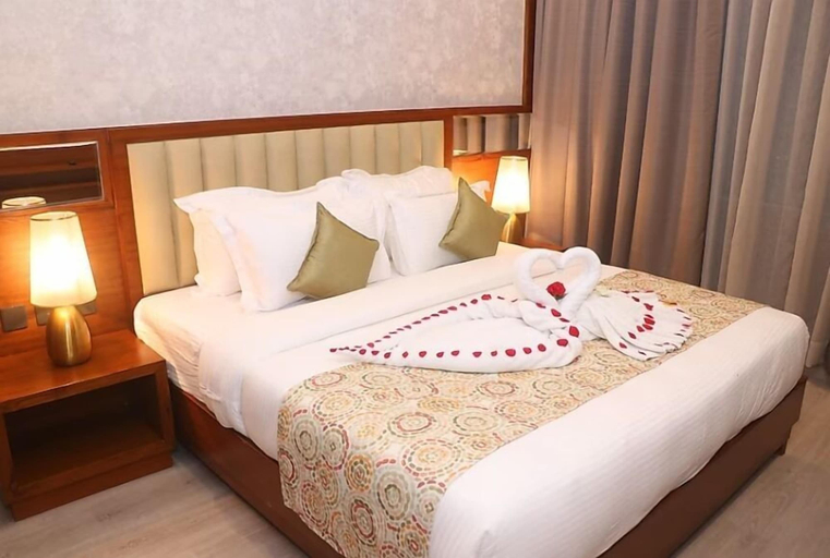 Bedroom 2, Hotel ELM, Panchkula