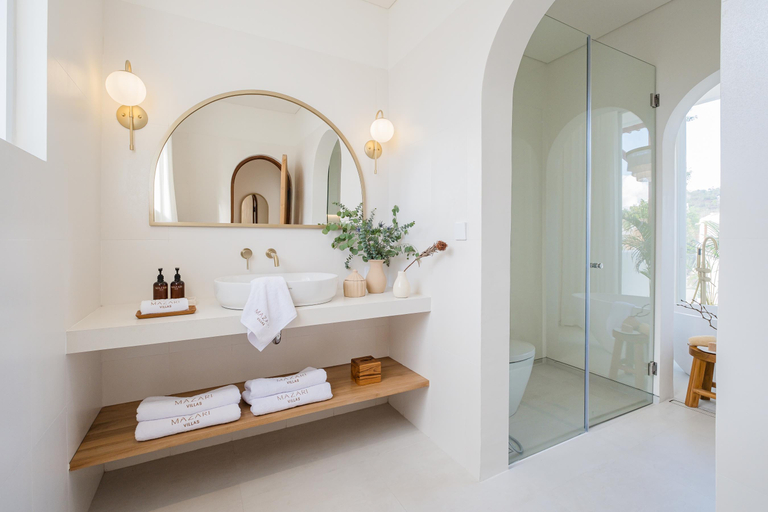 Bathroom 5, Mazari Villas, Badung