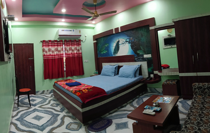 Bedroom 4, Sangram Hotel & Restaurant, Birbhum