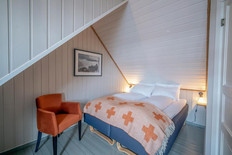 Bedroom, Nyvagar Rorbuhotell - By Classic Norway Hotels, Vågan