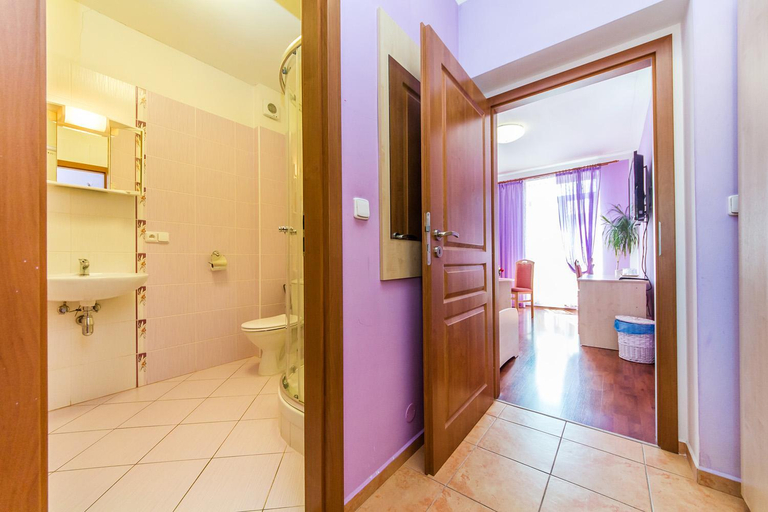 Bathroom 4, Hotel & Motorest V Udoli Zlateho potoka, Louny