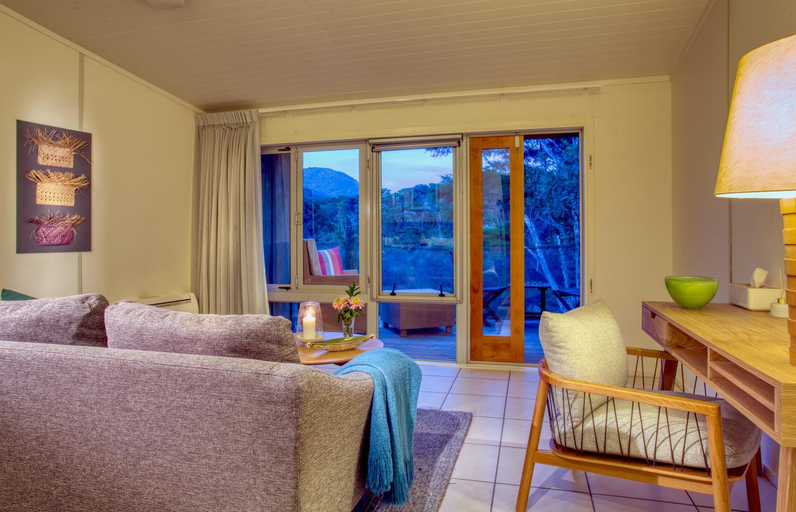 Bedroom 2, Awaroa Lodge, Tasman