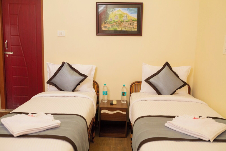 Bedroom 2, RPS Service Apartment, Tiruvannamalai