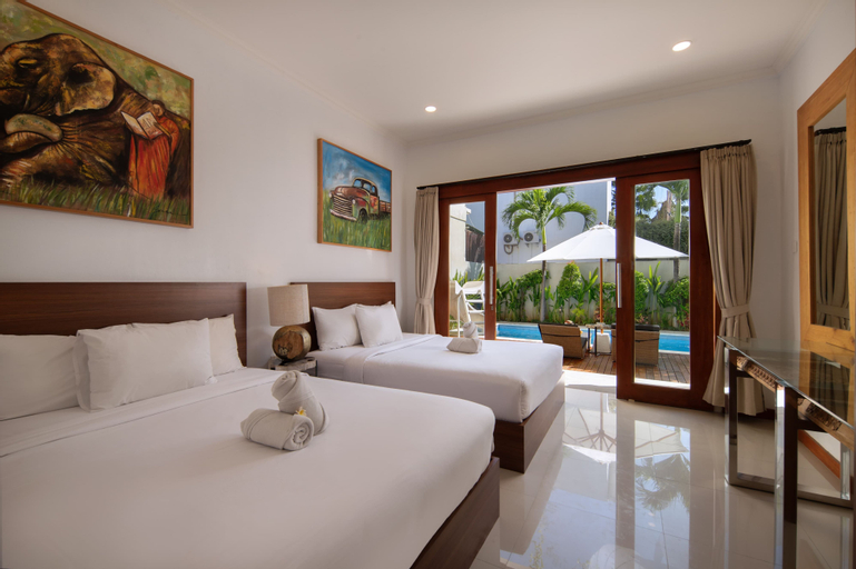 Bedroom 2, Daha Mansion Seminyak 4 Bedroom Villa, Badung