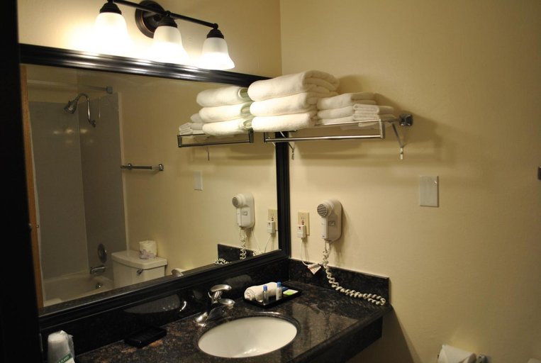 Bathroom 4, Hotel Piccadilly, Fresno