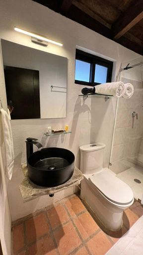 Bathroom 4, La Pena Hotel Boutique & SPA, Zoquiapan
