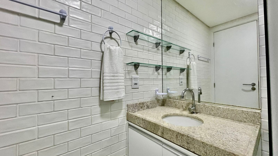 Bathroom, Flats a 50m da Praia Porto de Galinhas, Ipojuca