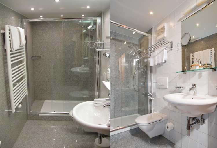 Bathroom, Hotel Riezler Hof, Bregenz