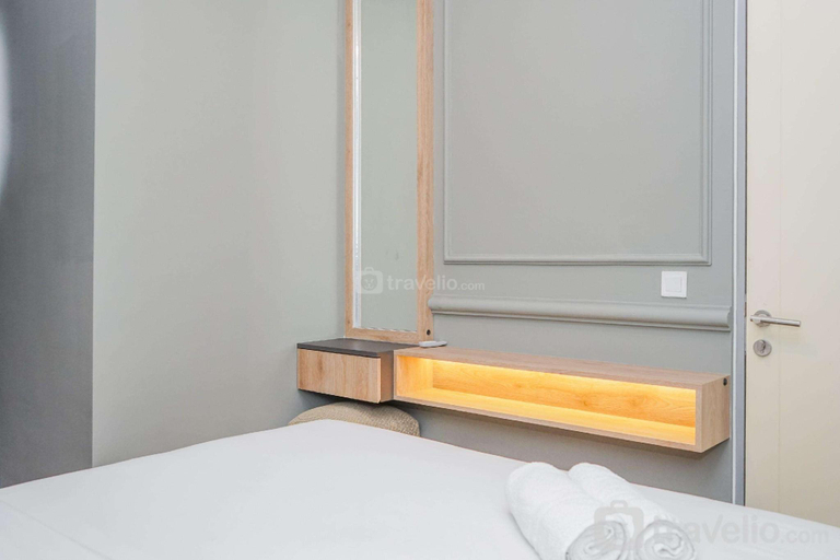 Bedroom, Comfortable 2BR Apt @ M-Town Residence By Travelio, Tangerang